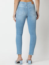 Women Alexa Jeans Super Skinny Fit Blue High Rise