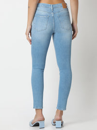 Women Alexa Jeans Super Skinny Fit Blue High Rise