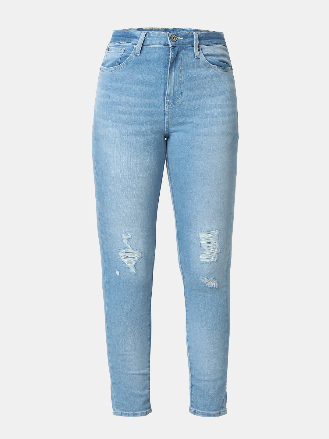 Women Alexa Jeans Super Skinny Fit Blue High Rise