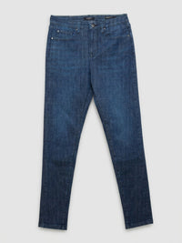 Women Alexa Jeans Super Skinny Fit Dark Blue High Rise