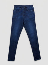 Women Alexa Jeans Super Skinny Fit Dark Blue High Rise
