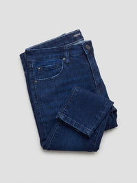 Women Alexa Jeans Super Skinny Fit Dark Blue High Rise
