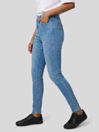 Women Alexa Jeans Super Skinny Fit Light Blue High Rise