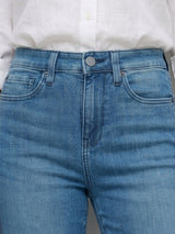 Women Alexa Jeans Super Skinny Fit Mid Blue High Rise