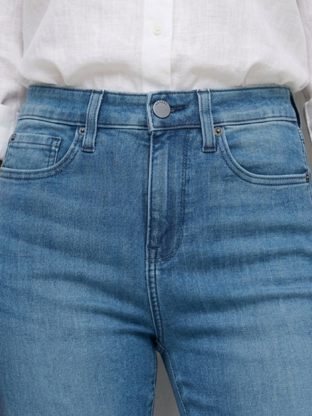 Women Alexa Jeans Super Skinny Fit Mid Blue High Rise