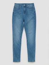 Women Alexa Jeans Super Skinny Fit Mid Blue High Rise