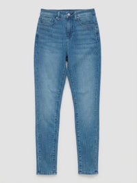 Women Alexa Jeans Super Skinny Fit Mid Blue High Rise