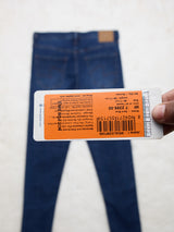 Women Alexa Jeans Super Skinny Fit Dark Blue High Rise