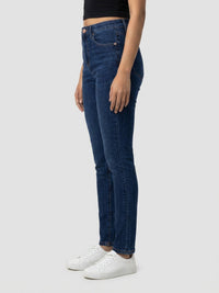 Women Alexa Jeans Super Skinny Fit Dark Blue High Rise