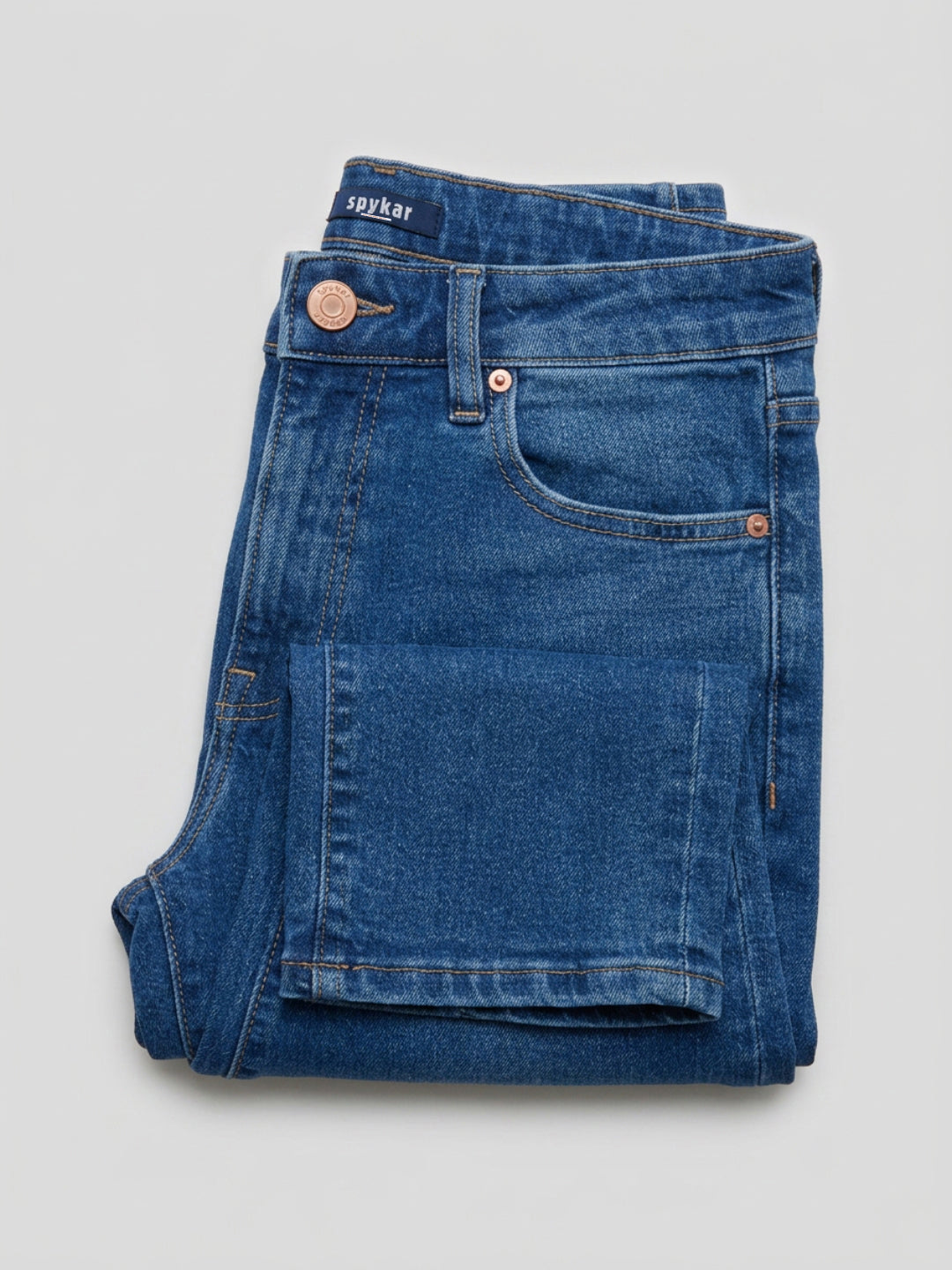 Women Alexa Jeans Super Skinny Fit Mid Blue High Rise