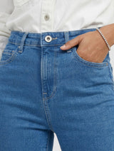 Women Alexa Jeans Super Skinny Fit Light Blue Mid Rise