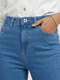 Women Alexa Jeans Super Skinny Fit Light Blue Mid Rise