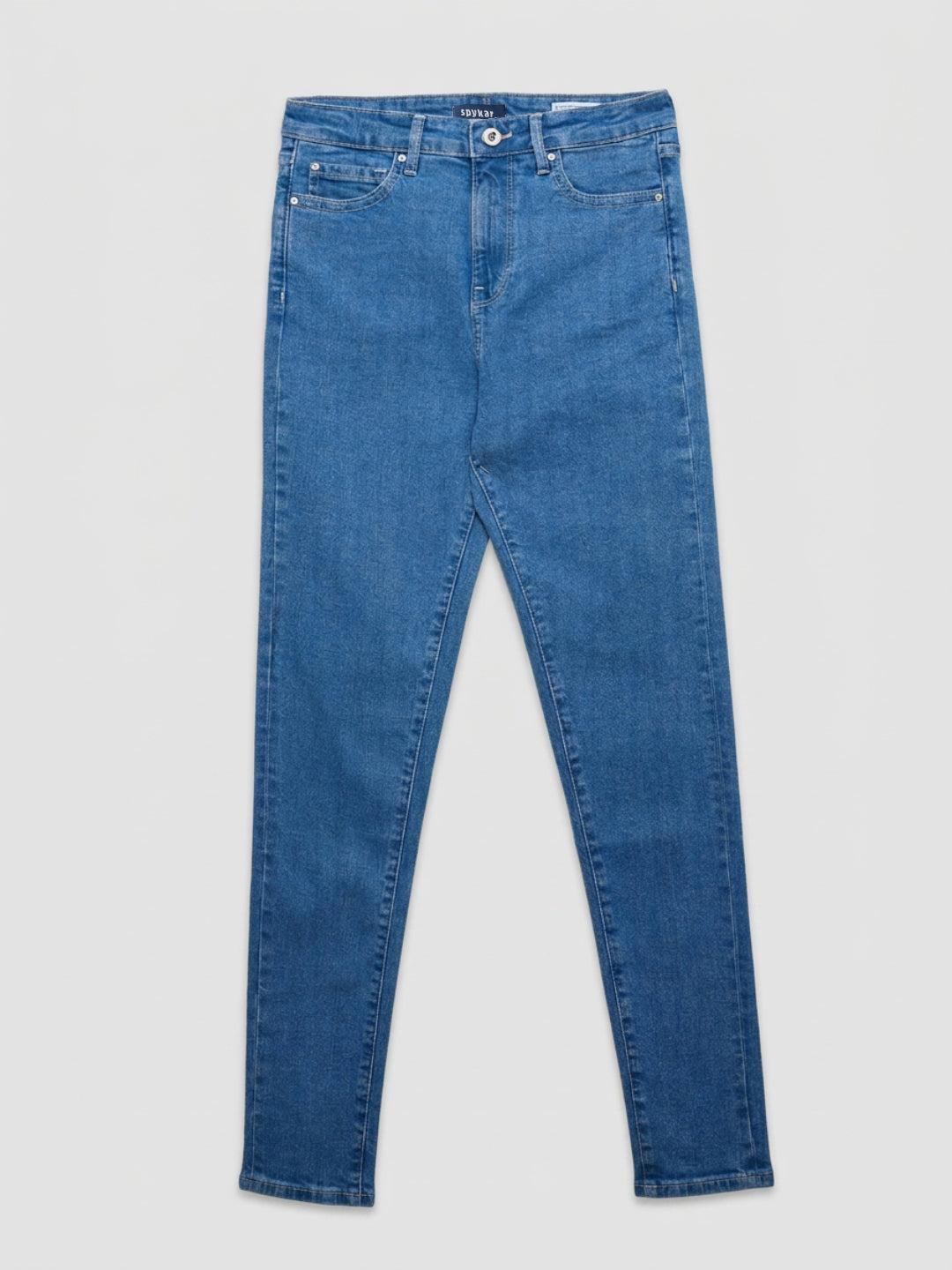 Women Alexa Jeans Super Skinny Fit Light Blue Mid Rise