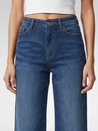 Women Bella Jeans Straight Fit Vintage Blue High Rise