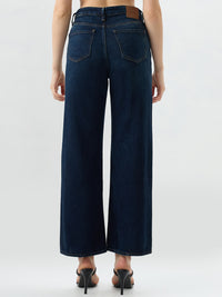 Women Bella Jeans Straight Fit Blue Mid Rise