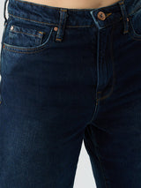 Women Bella Jeans Straight Fit Blue Mid Rise