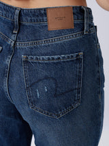 Women Bella Jeans Straight Fit Blue Mid Rise