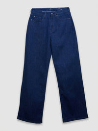 Women Bella Jeans Straight Fit Dark Blue High Rise
