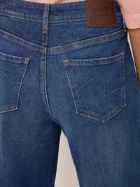 Women Bella Jeans Straight Fit Vintage Blue High Rise