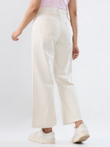 Women Bella-Wide Jeans Wide Leg White High Rise