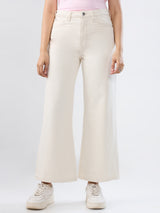 Women Bella-Wide Jeans Wide Leg White High Rise