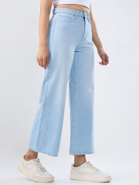 Women Bella-Wide Jeans Wide Leg Ice Blue High Rise