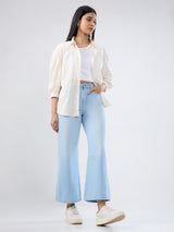 Women Bella-Wide Jeans Wide Leg Ice Blue High Rise