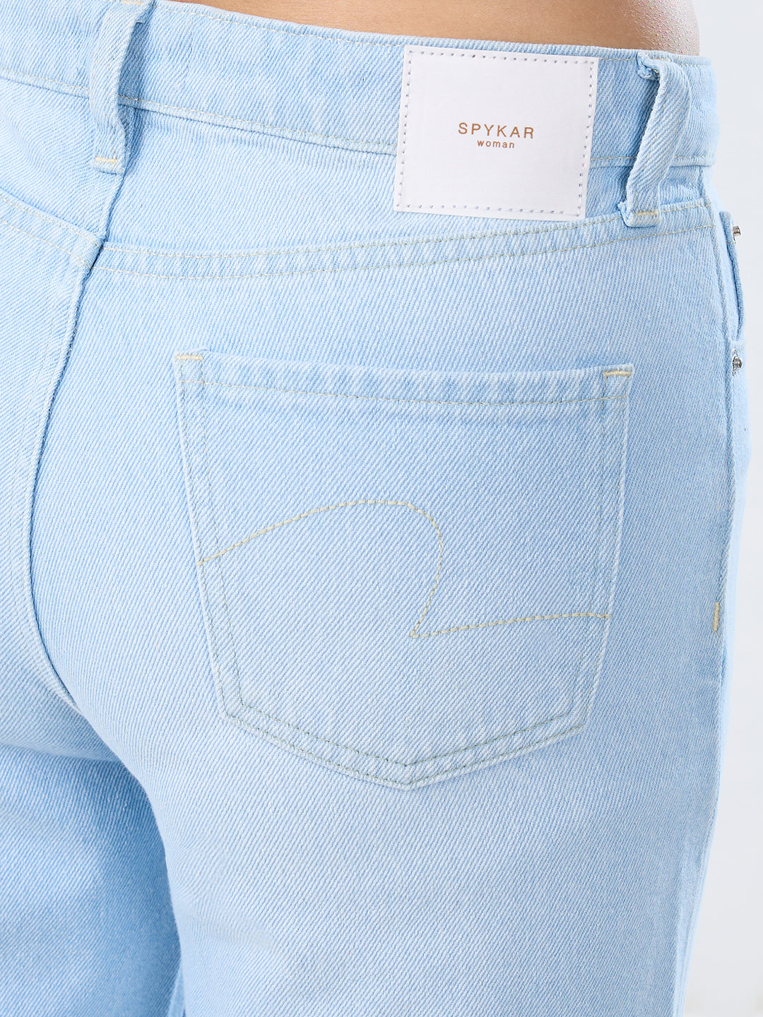 Women Bella-Wide Jeans Wide Leg Ice Blue High Rise