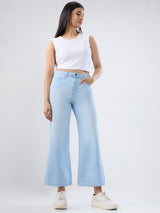 Women Bella-Wide Jeans Wide Leg Ice Blue High Rise