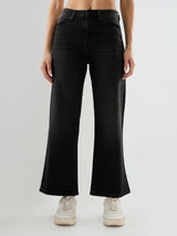 Women Bella-Wide Jeans Wide Leg Black High Rise