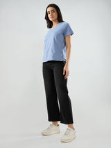 Women Bella-Wide Jeans Wide Leg Black High Rise