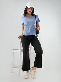 Women Bella-Wide Jeans Wide Leg Black High Rise