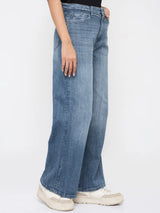 Women Bella-Wide Jeans Wide Leg Blue High Rise