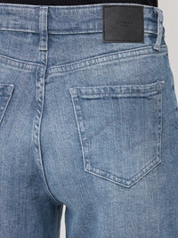 Women Bella-Wide Jeans Wide Leg Blue High Rise