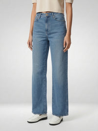 Women Bella-Wide Jeans Wide Leg Light Blue High Rise