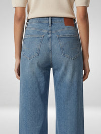 Women Bella-Wide Jeans Wide Leg Light Blue High Rise