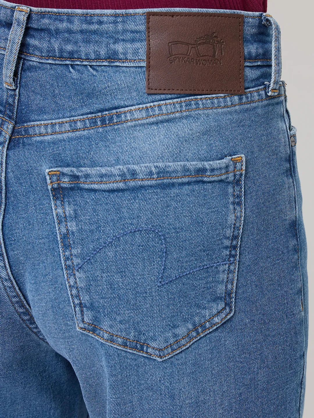 Women Bella-Wide Jeans Wide Leg Vintage Blue High Rise