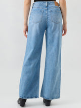 Women Bella-Wide Jeans Wide Leg Blue High Rise