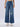 Women Jeans Wide Leg Blue High Rise
