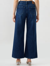 Women Bella-Wide Jeans Wide Leg Blue High Rise