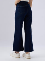 Women Bella-Wide Jeans Wide Leg Blue High Rise