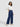 Women Bella-Wide Jeans Wide Leg Dark Blue High Rise