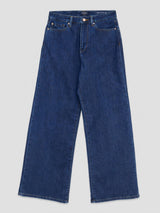 Women Bella-Wide Jeans Wide Leg Dark Blue High Rise