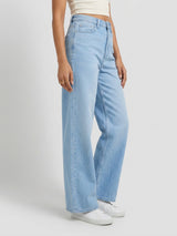 Women Bella-Wide Jeans Wide Leg Light Blue High Rise