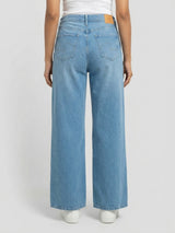 Women Bella-Wide Jeans Wide Leg Vintage Blue High Rise