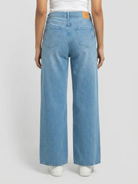 Women Bella-Wide Jeans Wide Leg Vintage Blue High Rise