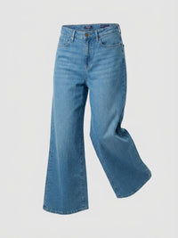 Women Bella-Wide Jeans Wide Leg Vintage Blue High Rise