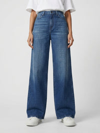 Women Bella-Wide Jeans Wide Leg Vintage Blue High Rise