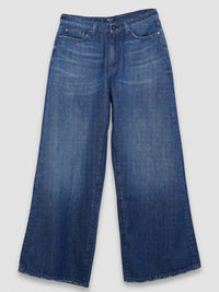 Women Bella-Wide Jeans Wide Leg Vintage Blue High Rise
