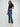 Women Elissa Jeans Boot Cut Fit Mid Blue High Rise